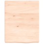 Untreated solid wood bathroom countertop 40x50x(2-6) cm by vidaXL, Countertops - Ref: Foro24-3156001, Price: 47,66 €, Discoun...