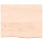 Encimera de baño madera maciza sin tratar 60x50x(2-6) cm de vidaXL, Encimeras - Ref: Foro24-3156013, Precio: 68,93 €, Descuen...