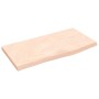 Encimera de baño madera maciza sin tratar 60x30x(2-4) cm de vidaXL, Encimeras - Ref: Foro24-3156006, Precio: 42,73 €, Descuen...