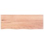 Encimera baño madera maciza tratada marrón claro 80x30x(2-6) cm de vidaXL, Encimeras - Ref: Foro24-3156115, Precio: 64,57 €, ...