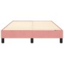 Pink velvet bed frame 120x200 cm by vidaXL, Beds and slatted bases - Ref: Foro24-3120765, Price: 113,04 €, Discount: %