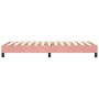 Estructura de cama de terciopelo rosa 90x190 cm de vidaXL, Camas y somieres - Ref: Foro24-3120747, Precio: 86,88 €, Descuento: %