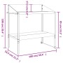 Soporte de plantas acero galvanizado antracita 100x54,5x100 cm de vidaXL, Soportes para macetas - Ref: Foro24-364536, Precio:...