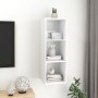 Mueble de pared para TV madera contrachapada blanco 37x37x107cm de vidaXL, Muebles TV - Ref: Foro24-805480, Precio: 47,99 €, ...