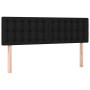 Cama box spring colchón y luces LED tela negro 140x190 cm de vidaXL, Camas y somieres - Ref: Foro24-3133471, Precio: 456,53 €...