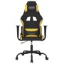 Gaming-Stuhl aus gelbem und schwarzem Stoff von vidaXL, Gaming-Stühle - Ref: Foro24-3143715, Preis: 119,33 €, Rabatt: %