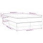 Cama box spring con colchón terciopelo rosa 120x200 cm de vidaXL, Camas y somieres - Ref: Foro24-3144326, Precio: 357,58 €, D...