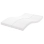 Colchón de espuma de 7 zonas dureza 20 ILD blanco 140x190 cm de vidaXL, Colchones - Ref: Foro24-356355, Precio: 138,04 €, Des...