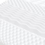 7-zone foam mattress hardness 20 ILD white 140x190 cm by vidaXL, Mattresses - Ref: Foro24-356355, Price: 138,04 €, Discount: %