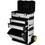 Caja de herramientas de 3 partes de vidaXL, Armarios para herramientas - Ref: Foro24-140301, Precio: 210,75 €, Descuento: %