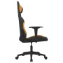 Gaming-Stuhl aus schwarzem und orangefarbenem Stoff von vidaXL, Gaming-Stühle - Ref: Foro24-3143737, Preis: 124,78 €, Rabatt: %