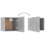 Mueble de salón de pared gris hormigón 30,5x30x30 cm de vidaXL, Muebles TV - Ref: Foro24-804493, Precio: 31,99 €, Descuento: %