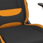 Gaming-Stuhl aus schwarzem und orangefarbenem Stoff von vidaXL, Gaming-Stühle - Ref: Foro24-3143737, Preis: 124,78 €, Rabatt: %