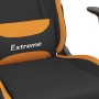 Gaming-Stuhl aus schwarzem und orangefarbenem Stoff von vidaXL, Gaming-Stühle - Ref: Foro24-3143716, Preis: 118,99 €, Rabatt: %