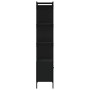 Shelf with black wooden door 44.5x30x154.5 cm by vidaXL, Bookcases and shelves - Ref: Foro24-833353, Price: 80,74 €, Discount: %