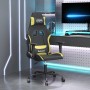 Hellgrüner und schwarzer Gaming-Stuhl aus Stoff von vidaXL, Gaming-Stühle - Ref: Foro24-3143717, Preis: 124,29 €, Rabatt: %