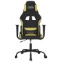 Hellgrüner und schwarzer Gaming-Stuhl aus Stoff von vidaXL, Gaming-Stühle - Ref: Foro24-3143717, Preis: 124,29 €, Rabatt: %