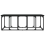 Schwarzer Ingenieurholz-Couchtisch 100x50x35,5 cm von vidaXL, Couchtisch - Ref: Foro24-833378, Preis: 35,55 €, Rabatt: %