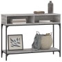 Mesa consola madera de ingeniería gris Sonoma 100x30,5x75 cm de vidaXL, Mesas auxiliares - Ref: Foro24-833391, Precio: 59,04 ...