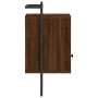 Oak brown wall bedside table 40x30x61 cm by vidaXL, Nightstands - Ref: Foro24-833441, Price: 56,99 €, Discount: %