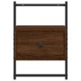 Wall bedside tables 2 units oak brown 35x30x51 cm by vidaXL, Nightstands - Ref: Foro24-833452, Price: 47,02 €, Discount: %