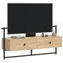 Mueble TV de pared madera ingeniería roble Sonoma 100,5x30x51cm de vidaXL, Muebles TV - Ref: Foro24-833459, Precio: 48,04 €, ...