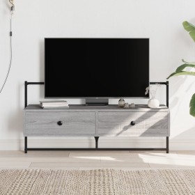 Mueble TV de pared madera ingeniería gris Sonoma 100,5x30x51 cm de vidaXL, Muebles TV - Ref: Foro24-833461, Precio: 50,55 €, ...