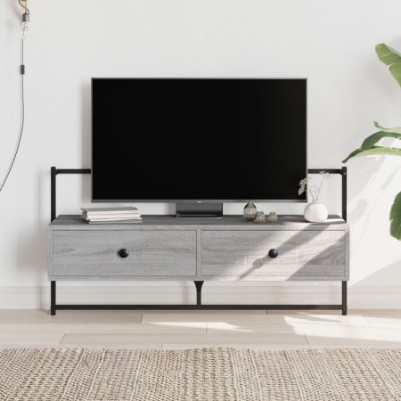 Wand-TV-Möbel aus grauem Sonoma-Ingenieurholz 100,5x30x51 cm von vidaXL, TV-Möbel - Ref: Foro24-833461, Preis: 50,44 €, Rabat...