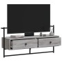 Mueble TV de pared madera ingeniería gris Sonoma 100,5x30x51 cm de vidaXL, Muebles TV - Ref: Foro24-833461, Precio: 50,44 €, ...