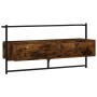 Mueble de TV de pared roble ahumado 100,5x30x51 cm de vidaXL, Muebles TV - Ref: Foro24-833460, Precio: 36,19 €, Descuento: %