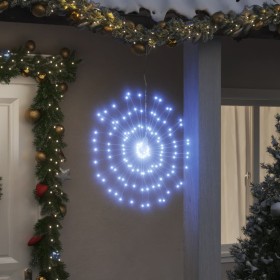 Weihnachtsstern beleuchtet 140 kaltweiße LEDs 17 cm von vidaXL, Weihnachtsbeleuchtung - Ref: Foro24-356221, Preis: 12,99 €, R...