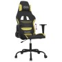 Hellgrüner und schwarzer Gaming-Stuhl aus Stoff von vidaXL, Gaming-Stühle - Ref: Foro24-3143717, Preis: 125,13 €, Rabatt: %