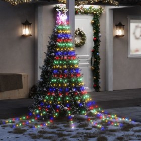 Luces para árbol de Navidad 320 LEDs de colores 375 cm de vidaXL, Luces de Navidad - Ref: Foro24-356926, Precio: 27,99 €, Des...