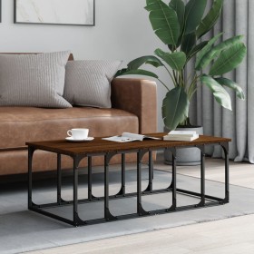 Oak brown engineered wood coffee table 100x50x35.5 cm by vidaXL, Coffee table - Ref: Foro24-833382, Price: 35,55 €, Discount: %