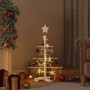 Christbaumschmuck aus Holz, massives Kiefernholz, 75 cm von vidaXL, Weihnachtsbäume - Ref: Foro24-357988, Preis: 22,97 €, Rab...