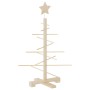 Christbaumschmuck aus Holz, massives Kiefernholz, 75 cm von vidaXL, Weihnachtsbäume - Ref: Foro24-357988, Preis: 22,97 €, Rab...