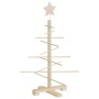 Christbaumschmuck aus Holz, massives Kiefernholz, 75 cm von vidaXL, Weihnachtsbäume - Ref: Foro24-357988, Preis: 22,97 €, Rab...