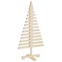 Árbol de Navidad de madera de adorno madera maciza pino 90 cm de vidaXL, Arboles de navidad - Ref: Foro24-357994, Precio: 39,...