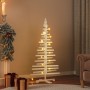 Wooden Christmas tree ornament solid pine wood 120 cm by vidaXL, Christmas trees - Ref: Foro24-357995, Price: 52,86 €, Discou...