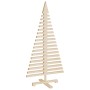 Árbol de Navidad de madera de adorno madera maciza pino 120 cm de vidaXL, Arboles de navidad - Ref: Foro24-357995, Precio: 52...