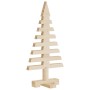 Christbaumschmuck aus Holz, massives Kiefernholz, 60 cm von vidaXL, Weihnachtsbäume - Ref: Foro24-357993, Preis: 23,99 €, Rab...