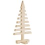 Christbaumschmuck aus Holz, massives Kiefernholz, 60 cm von vidaXL, Weihnachtsbäume - Ref: Foro24-357993, Preis: 23,99 €, Rab...