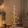 Wooden Christmas tree ornament solid pine wood 150 cm by vidaXL, Christmas trees - Ref: Foro24-357990, Price: 29,62 €, Discou...