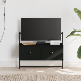 Mueble de TV de pared madera ingeniería negro 60,5x30x51 cm de vidaXL, Muebles TV - Ref: Foro24-833453, Precio: 28,99 €, Desc...