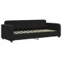 Black velvet trundle sofa bed 80x200 cm by vidaXL, Beds and slatted bases - Ref: Foro24-3196926, Price: 251,35 €, Discount: %