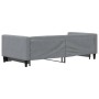 Sofá cama nido tela gris claro 90x200 cm de vidaXL, Camas y somieres - Ref: Foro24-3196578, Precio: 270,93 €, Descuento: %