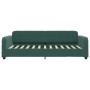 Dark green velvet trundle sofa bed 100x200 cm by vidaXL, Beds and slatted bases - Ref: Foro24-3196938, Price: 315,99 €, Disco...