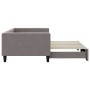 Sofá cama nido tela gris taupe 100x200 cm de vidaXL, Camas y somieres - Ref: Foro24-3196586, Precio: 309,60 €, Descuento: %