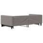 Sofá cama nido tela gris taupe 100x200 cm de vidaXL, Camas y somieres - Ref: Foro24-3196586, Precio: 309,60 €, Descuento: %