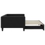 Sofá cama nido tela negro 100x200 cm de vidaXL, Camas y somieres - Ref: Foro24-3196585, Precio: 281,00 €, Descuento: %